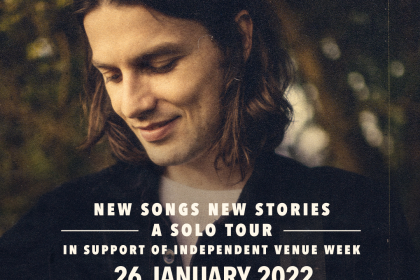 James Bay joins Independent Venue Week with  a very special, small capacity, solo tour across the UK this January