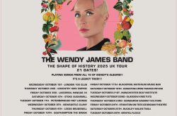 Wendy James – UK tour kicks off at 100 Club on Wednesday 1st October