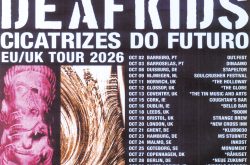 Brazilian noise punk duo DEAFKIDS on tour throughout the rest of the year